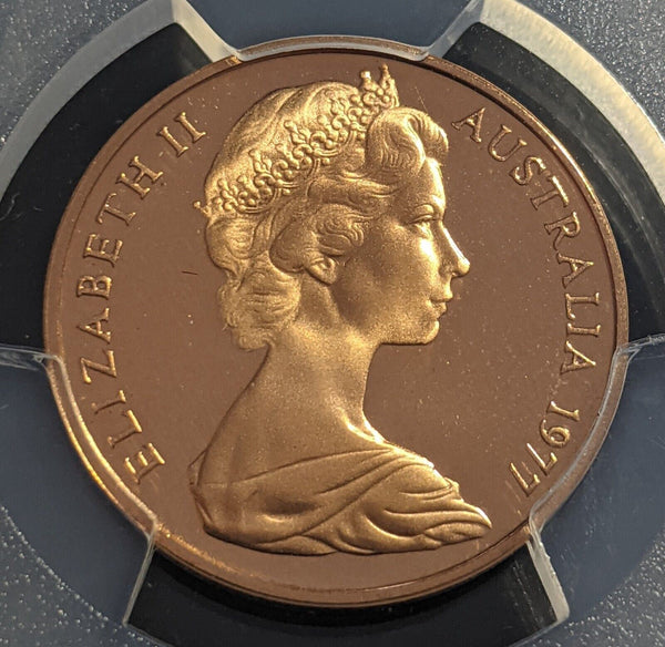 1977 Proof Two Cent 2c Australia PCGS PR69DCAM FDC UNC #2228