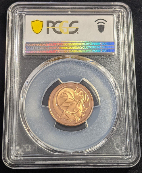 1978 Proof Two Cent 2c Australia PCGS PR69DCAM FDC UNC #2231