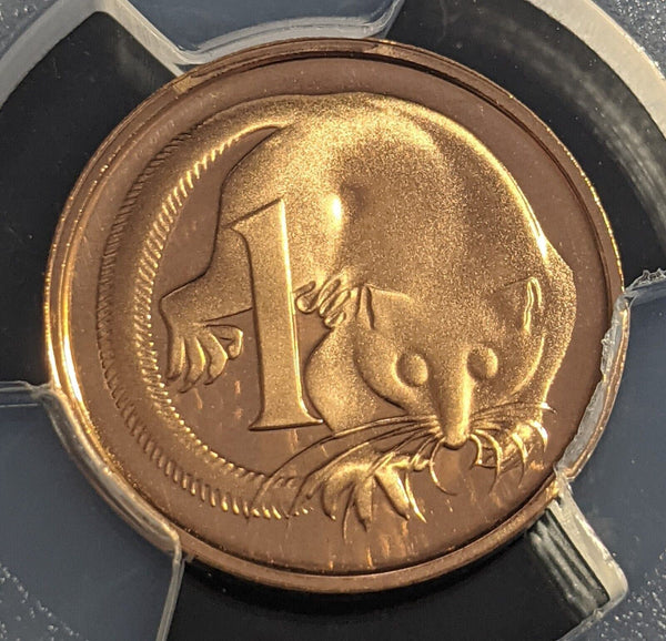 1978 Proof One Cent 1c Australia PCGS PR69DCAM FDC UNC #2230