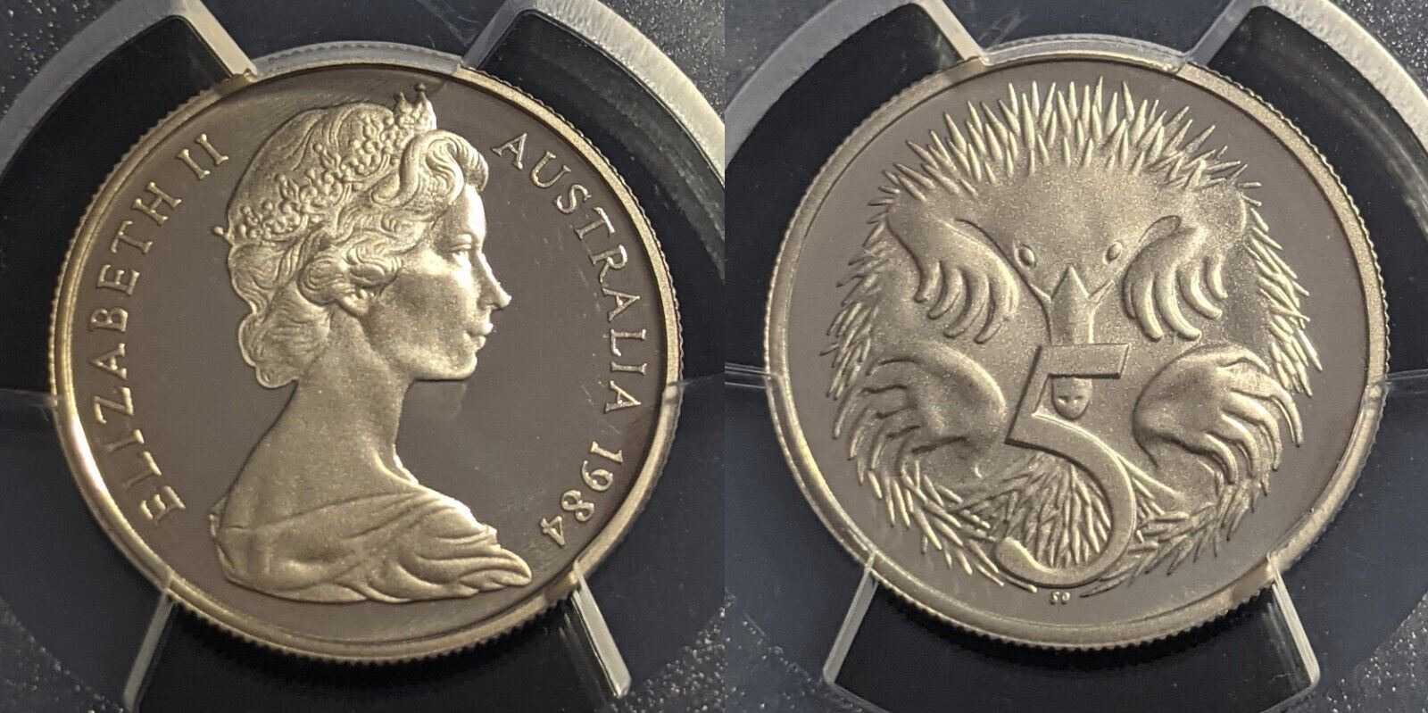 1984 Proof Five Cent 5c Australia PCGS PR68DCAM FDC UNC #2233