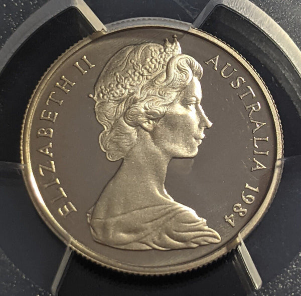1984 Proof Five Cent 5c Australia PCGS PR68DCAM FDC UNC #2233