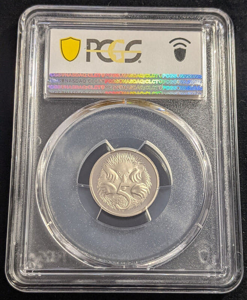 1984 Proof Five Cent 5c Australia PCGS PR68DCAM FDC UNC #2233