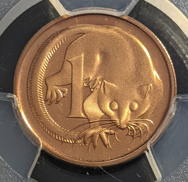 1976 Proof One Cent 1c Australia PCGS PR68DCAM FDC UNC #2234