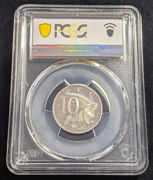1984 Proof Ten Cent 10c Australia PCGS PR68DCAM FDC UNC #2232