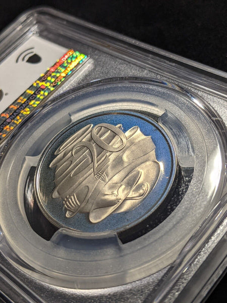 1977 Proof Twenty Cent 20c Australia PCGS PR68DCAM FDC UNC #2241