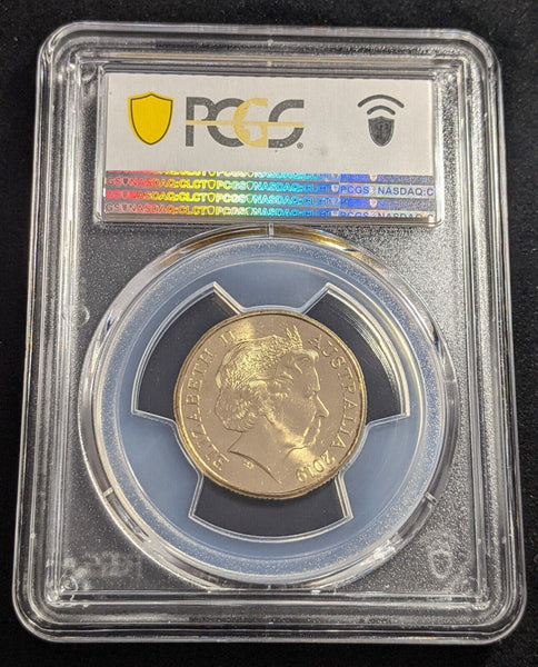 2019 One Dollar $1 Australia L-Lamington Great Aussie Coin Hunt PCGS MS64 GEM