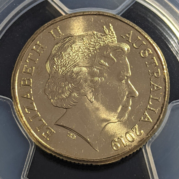 2019 One Dollar $1 Australia L-Lamington Great Aussie Coin Hunt PCGS MS64 GEM
