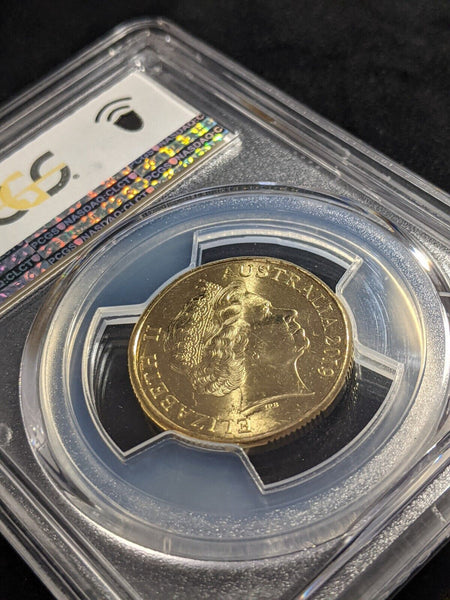 2019 One Dollar $1 Australia L-Lamington Great Aussie Coin Hunt PCGS MS64 GEM