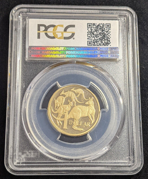 2009 Proof One Dollar $1 Australia PCGS PR69DCAM FDC UNC #2248