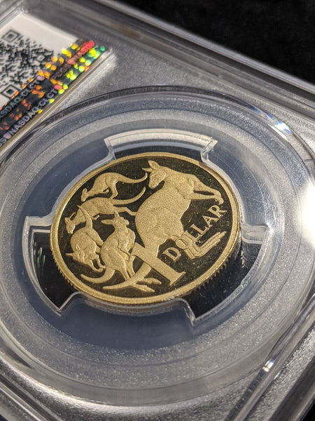 2009 Proof One Dollar $1 Australia PCGS PR69DCAM FDC UNC #2248