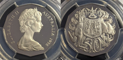 1978 Proof Fifty Cent 50c Australia PCGS PR69DCAM FDC UNC #2243