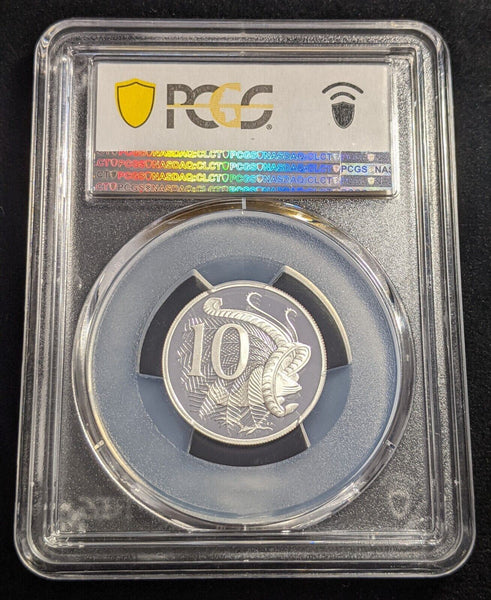 2003 Proof Silver Ten Cent 10c Australia PCGS PR70DCAM FDC UNC #2249