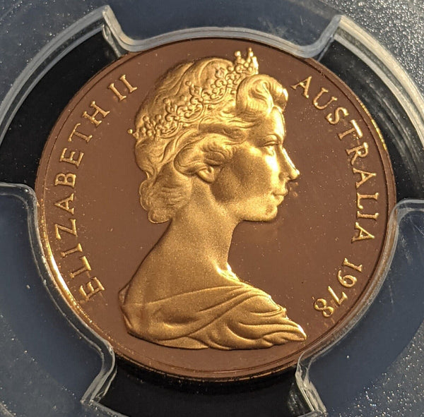1978 Proof Two Cent 2c Australia PCGS PR69RD DCAM #2251