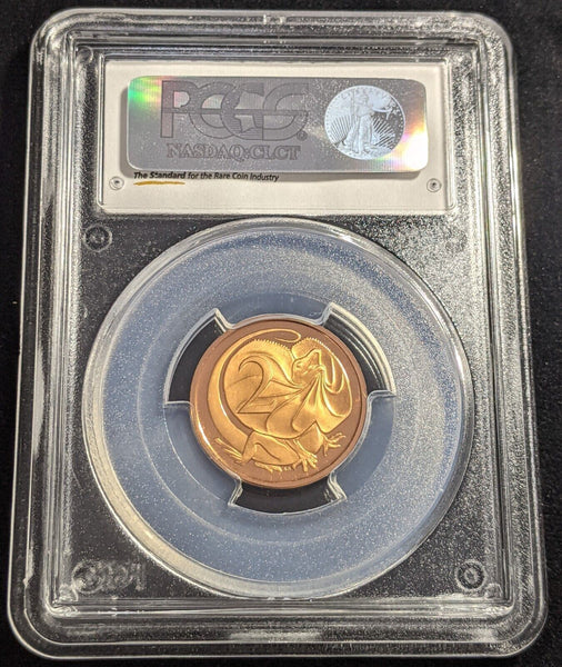 1978 Proof Two Cent 2c Australia PCGS PR69RD DCAM #2251