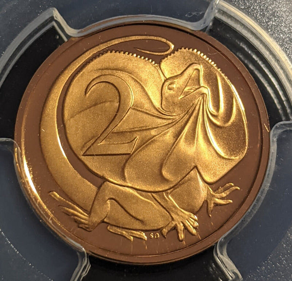 1978 Proof Two Cent 2c Australia PCGS PR69RD DCAM #2251