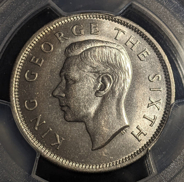 New Zealand 1951 Florin 2/- KM# 18  PCGS MS64 GEM UNC #2280