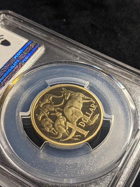 2011 Proof One Dollar $1 Australia PCGS PR69DCAM FDC UNC #2288