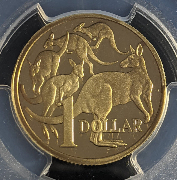 2011 Proof One Dollar $1 Australia PCGS PR69DCAM FDC UNC #2286