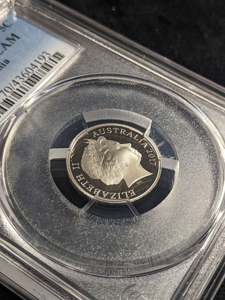 2017 Proof Five Cent 5c Australia PCGS PR70DCAM FDC UNC #2292