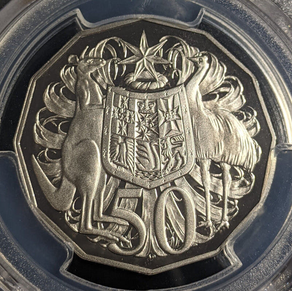 2017 Proof Fifty Cent 50c Australia PCGS PR70DCAM FDC UNC #2294