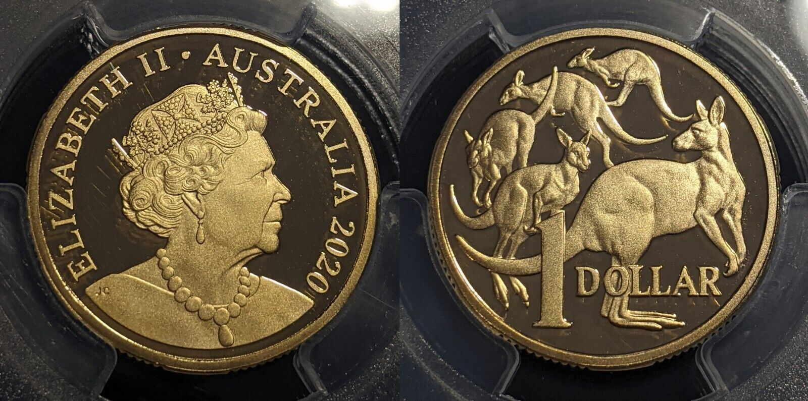 2020 Proof One Dollar $1 Australia PCGS PR70DCAM FDC UNC #2304