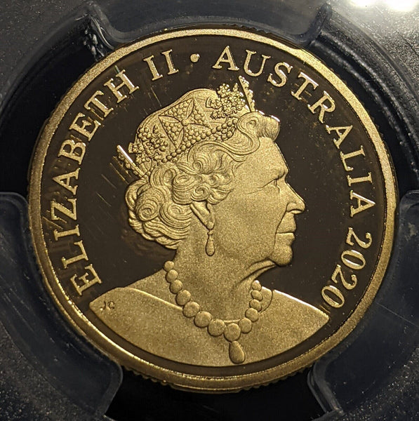 2020 Proof One Dollar $1 Australia PCGS PR70DCAM FDC UNC #2304