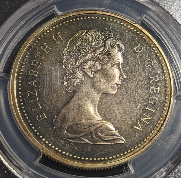 Canada 1971 One Dollar $1 British Columbia Ag PCGS SP67 FDC UNC #2310