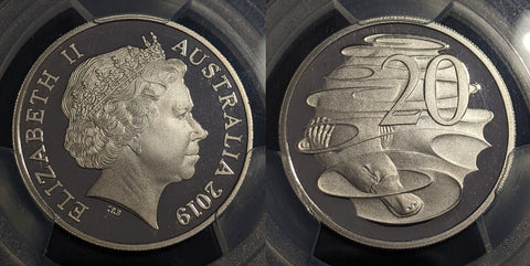 2019 Proof Twenty Cent 20c Australia PCGS PR70DCAM FDC UNC #2316