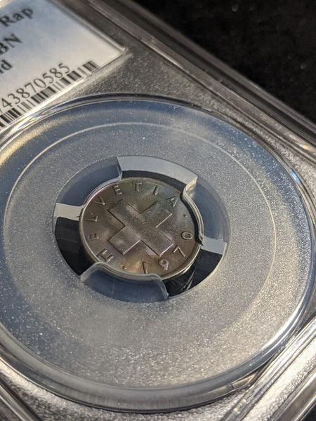 Switzerland 1970 1 Rappen PCGS MS66BN GEM UNC KM# 46 #2325
