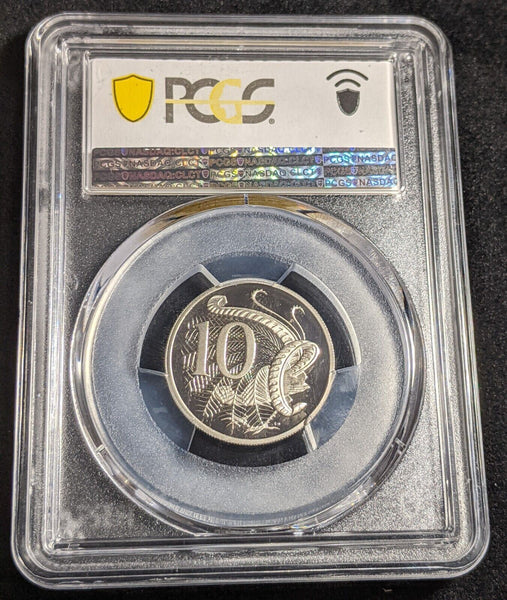 2017 Proof Ten Cent 10c Australia PCGS PR70DCAM FDC UNC #2333