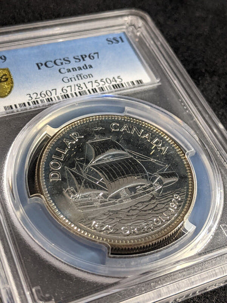Canada 1979 One Dollar $1 British Griffon PCGS SP67 FDC UNC #2338