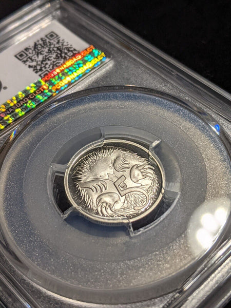 2002 Proof Five Cent 5c Australia PCGS PR70DCAM FDC UNC #2349