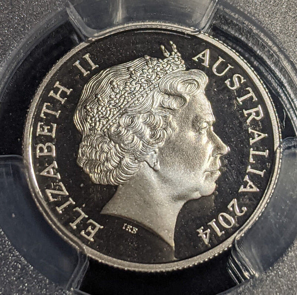 2014 Proof Five Cent 5c Australia PCGS PR70DCAM FDC UNC #2350