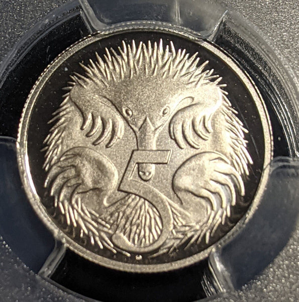 2014 Proof Five Cent 5c Australia PCGS PR70DCAM FDC UNC #2350