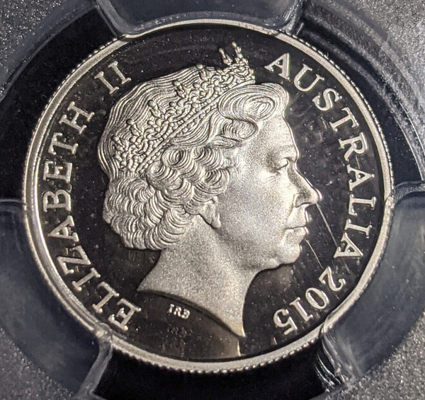 2015 Proof Five Cent 5c Australia PCGS PR70DCAM FDC UNC #2351