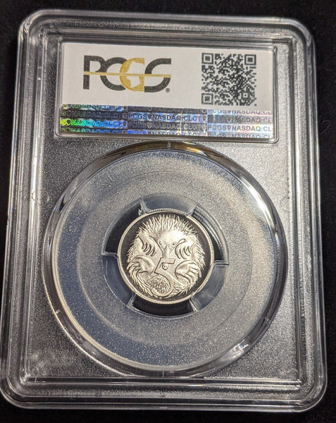 2015 Proof Five Cent 5c Australia PCGS PR70DCAM FDC UNC #2351
