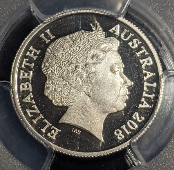 2018 Proof Five Cent 5c Australia PCGS PR70DCAM FDC UNC #2352