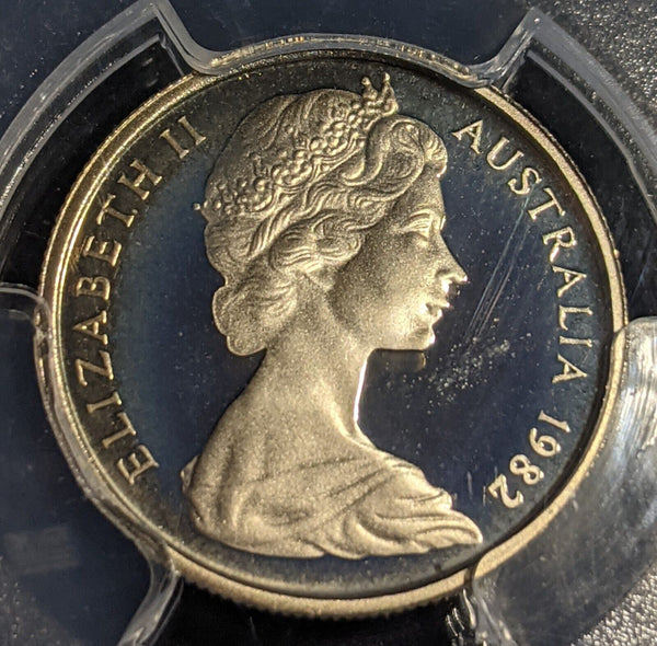 1982 Proof Five Cent 5c Australia PCGS PR68DCAM FDC UNC #2355