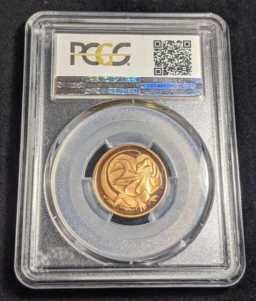 1982 Proof Two Cent 2c Australia PCGS PR68 RD DCAM FDC UNC #2358