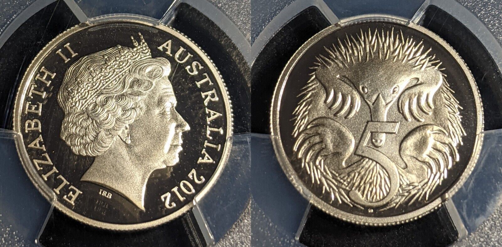 2012 Proof Five Cent 5c Australia PCGS PR70DCAM FDC UNC #2360