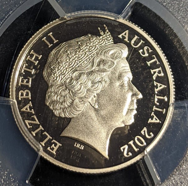 2012 Proof Five Cent 5c Australia PCGS PR70DCAM FDC UNC #2360