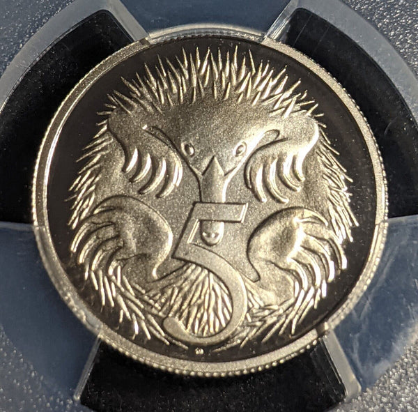 2012 Proof Five Cent 5c Australia PCGS PR70DCAM FDC UNC #2360