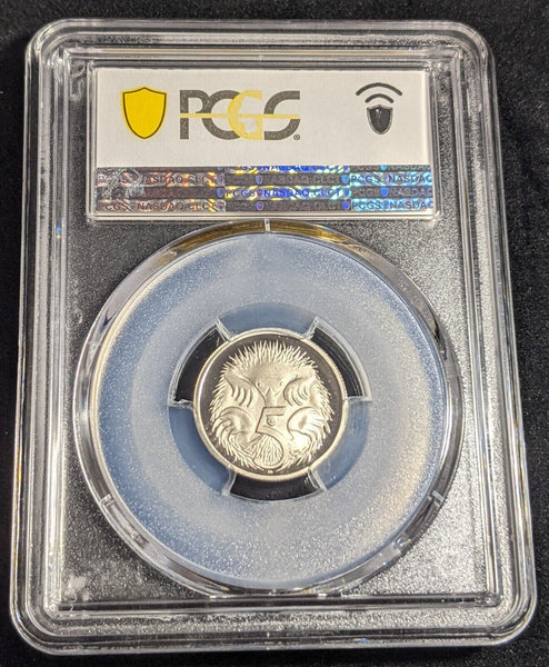 2008 Proof Five Cent 5c Australia PCGS PR70DCAM FDC UNC #2362