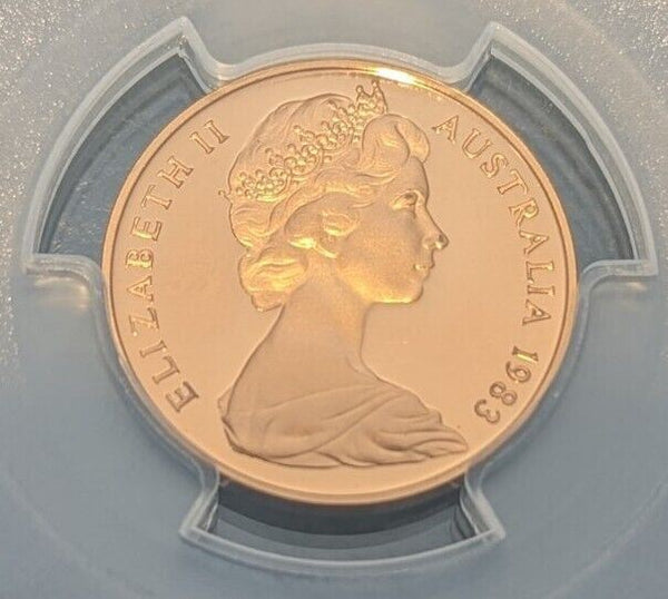 1983 Proof Two Cent 2c Australia PCGS PR70DCAM FDC UNC #2378