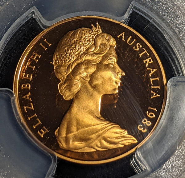 1983 Proof Two Cent 2c Australia PCGS PR70DCAM FDC UNC #2378