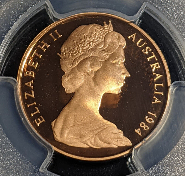 1984 Proof Two Cent 2c Australia PCGS PR70DCAM FDC UNC #2379