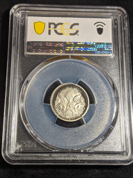 1994 Proof Five Cent 5c Australia PCGS PR70DCAM FDC UNC #2386