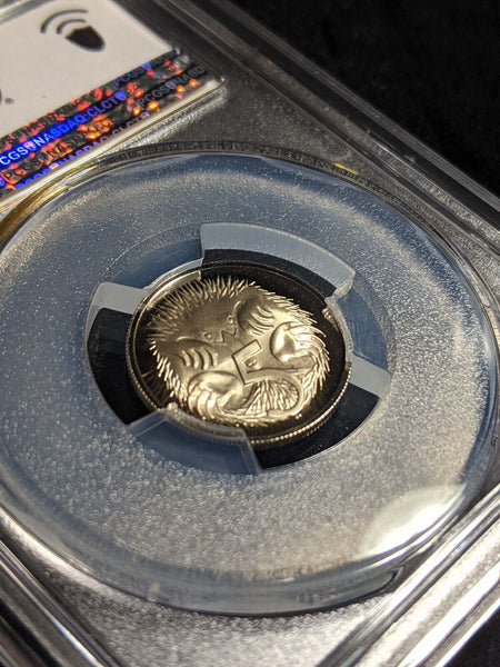 1975 Proof Five Cent 5c Australia PCGS PR70DCAM FDC UNC #2382