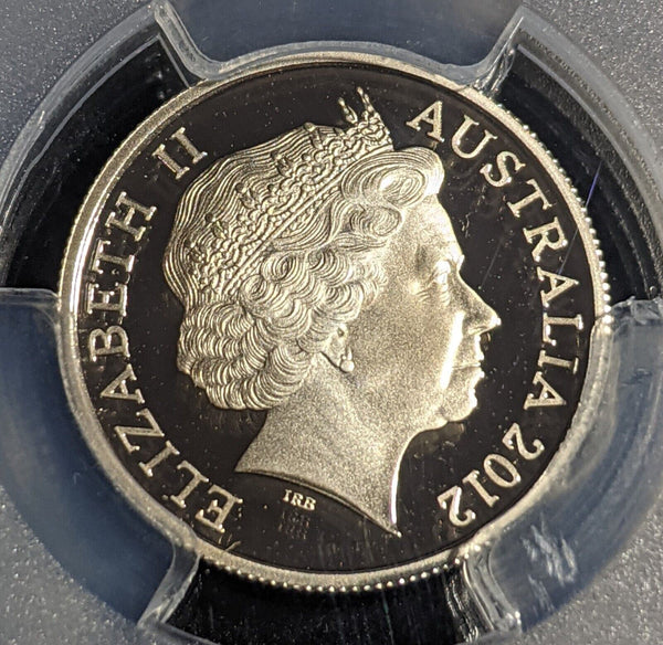 2012 Proof Five Cent 5c Australia PCGS PR70DCAM FDC UNC #2390