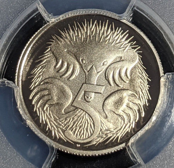 2012 Proof Five Cent 5c Australia PCGS PR70DCAM FDC UNC #2390